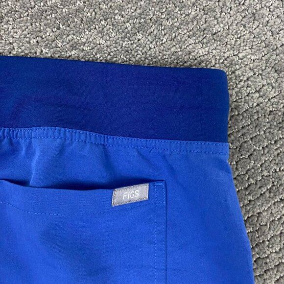 Figs Livingston Scrub Pants Women's Small Blue Technical Collection T21003 - Picture 5 of 12